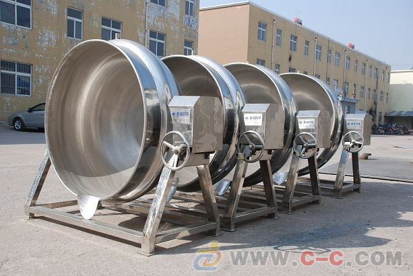 电热系 夹层锅装配使用方法及使用注意问题